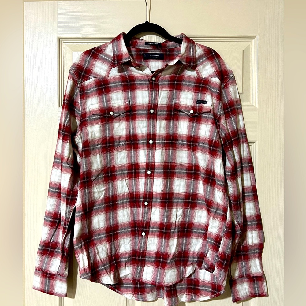 Lucky Brand Western Pearl Snap Shirt